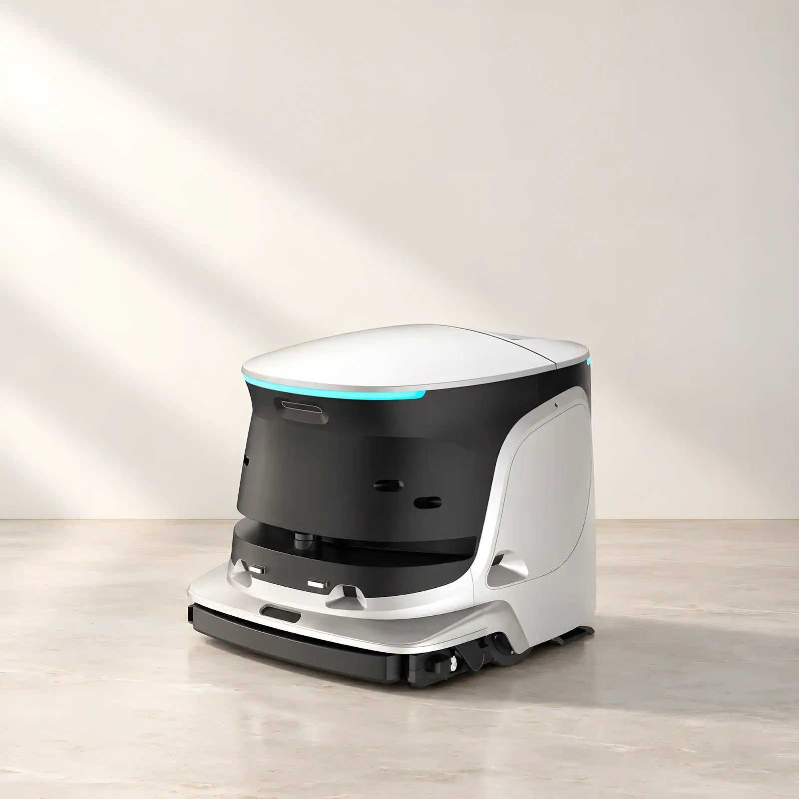 OrionStar CleaniBot S55 Pro on the Reef studio set, composed from the manufacturer's product photographs