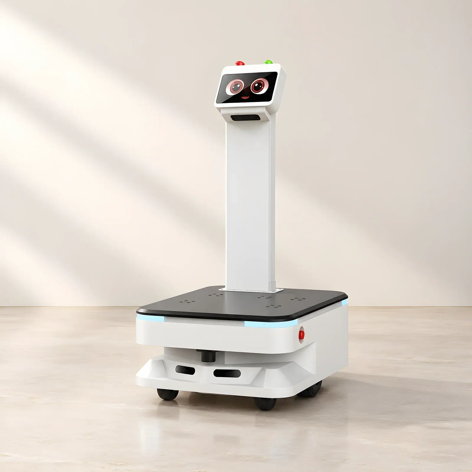 Reeman FlyBoat AMR on the Reef studio set, composed from the manufacturer's product photographs